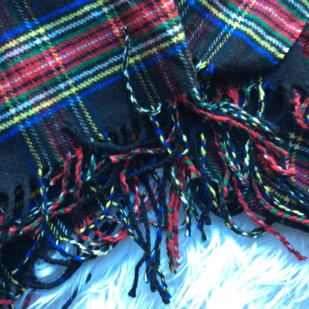 NWOT Talbots Tartan Plaid Ruana - Picture 5 of 7
